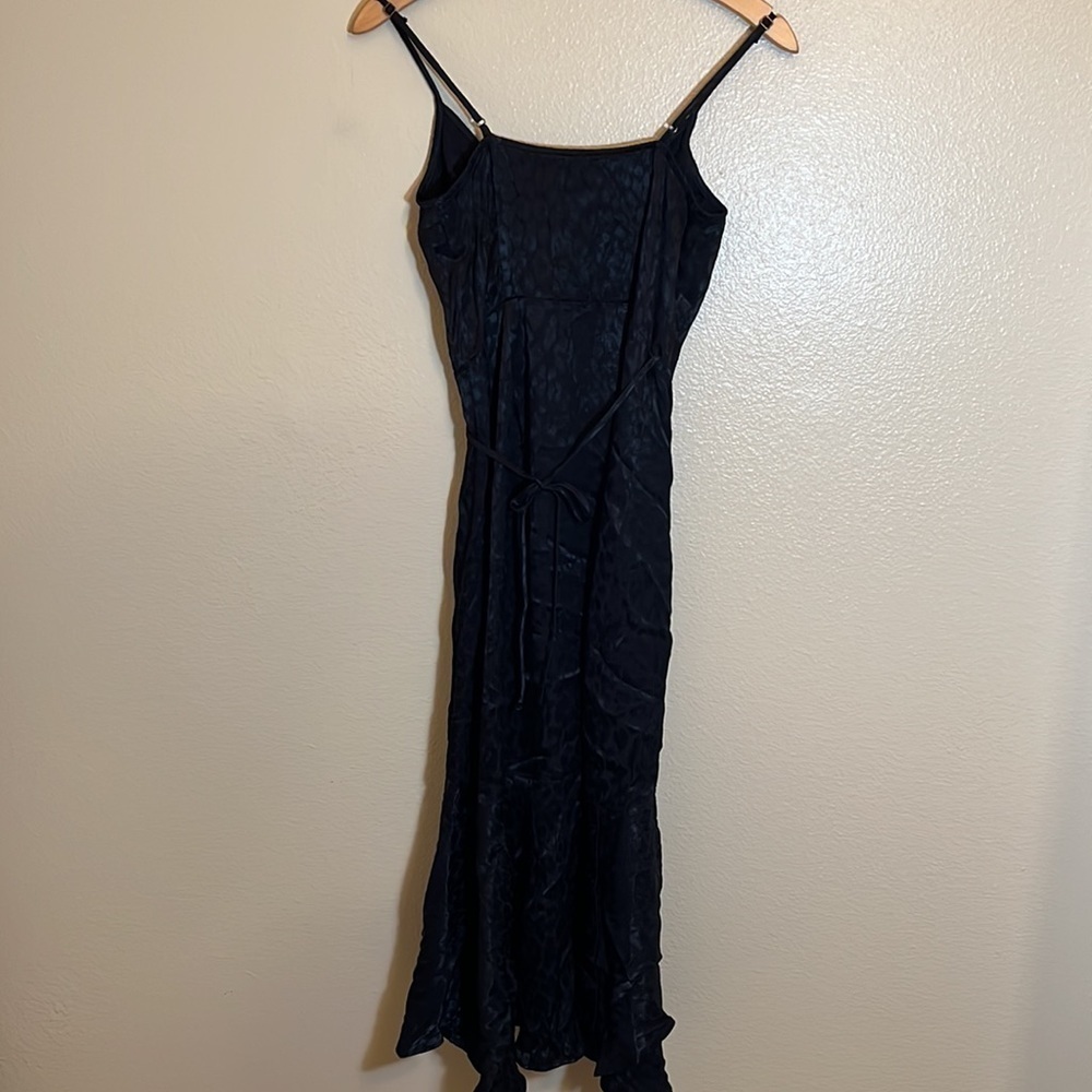 Nwt Abercrombie & Fitch Black Wrap Dress - Picture 7 of 15
